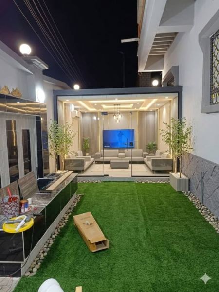 حداد جدة تصميم مظلات واستراحات 